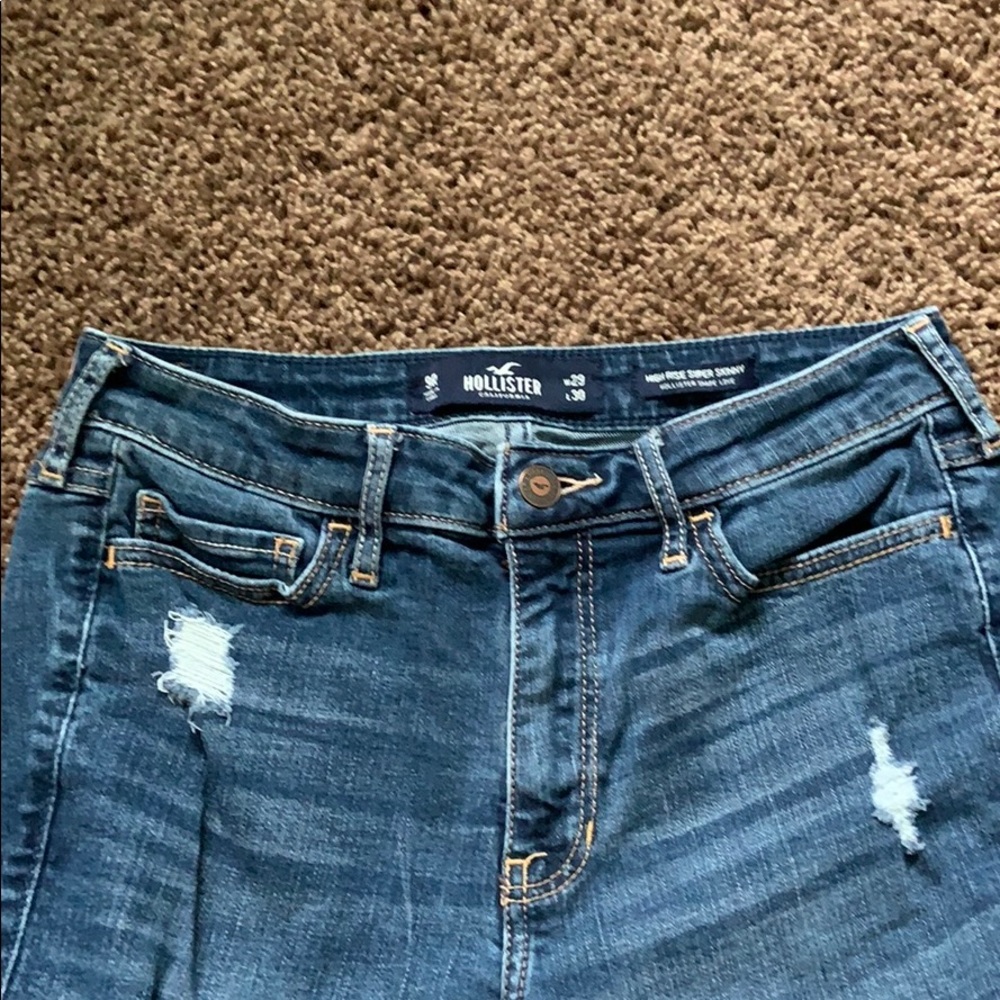 Hollsiter high waisted skinny jeans